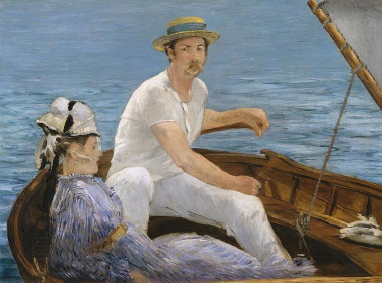 Edouard Manet Boating (nn02) oil painting picture